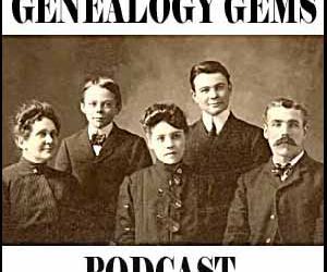 Genealogy Gems Podcast Reaches 1 Million Download Milestone – Infographic