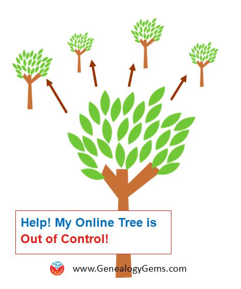 Don’t Lose Control When You Post Your Family Tree Online