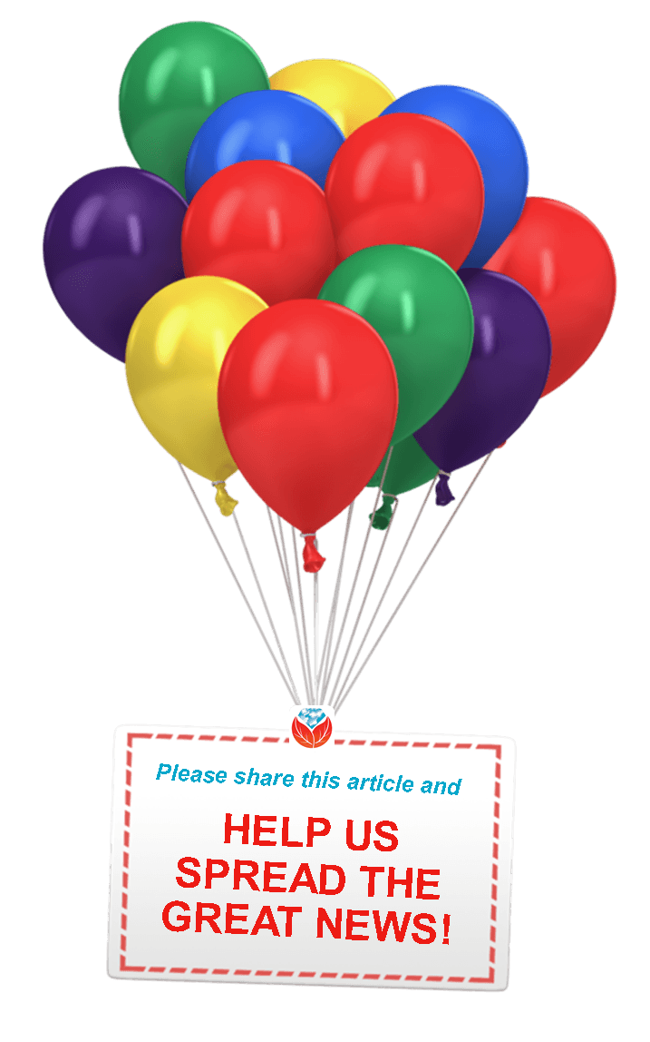 share celebrate balloons