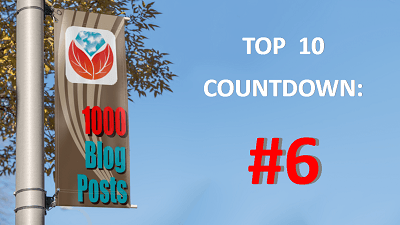 Celebrating 1000 Genealogy Blog Posts: #6 in the Top 10 Countdown