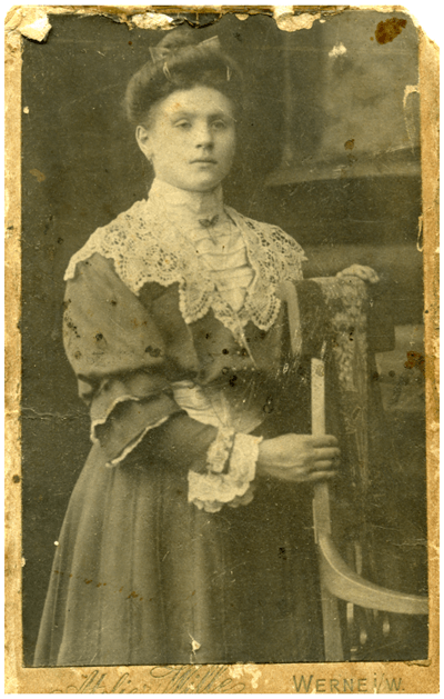 Louise at the time of her marriage